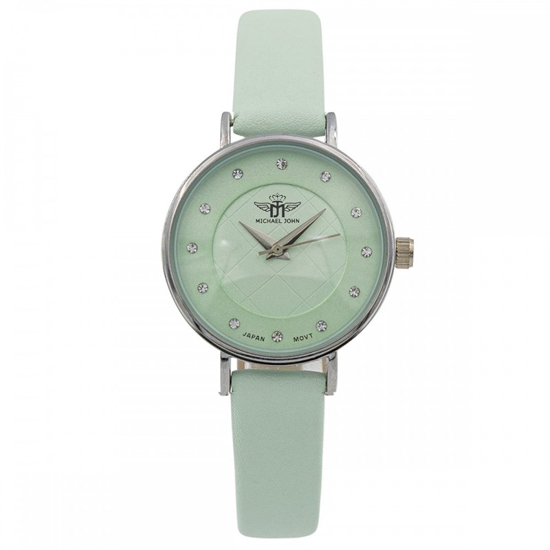 Montre Femme M. JOHN bracelet Cuir Vert