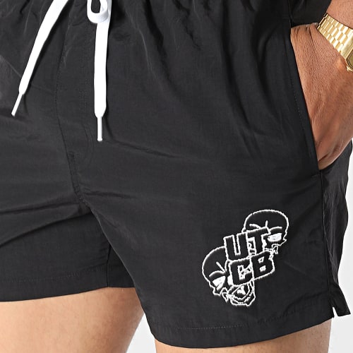 Short De Bain UTCB Noir Blanc