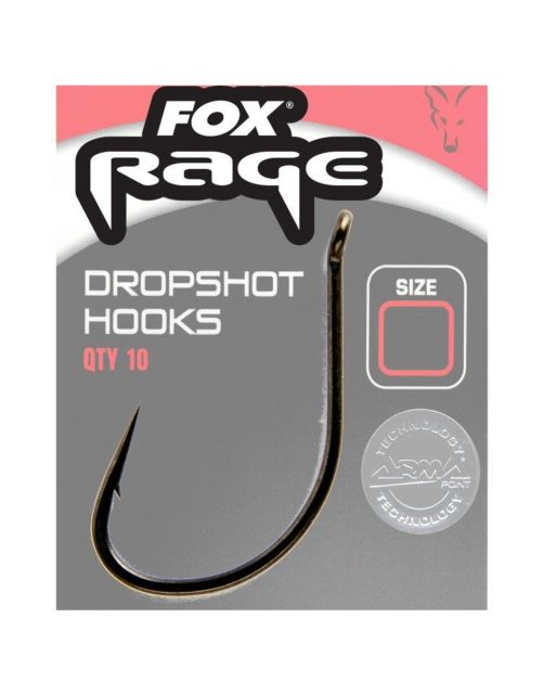 Fox Rage Dropshot Armapoints - Haak - 10 stuks Size 10
