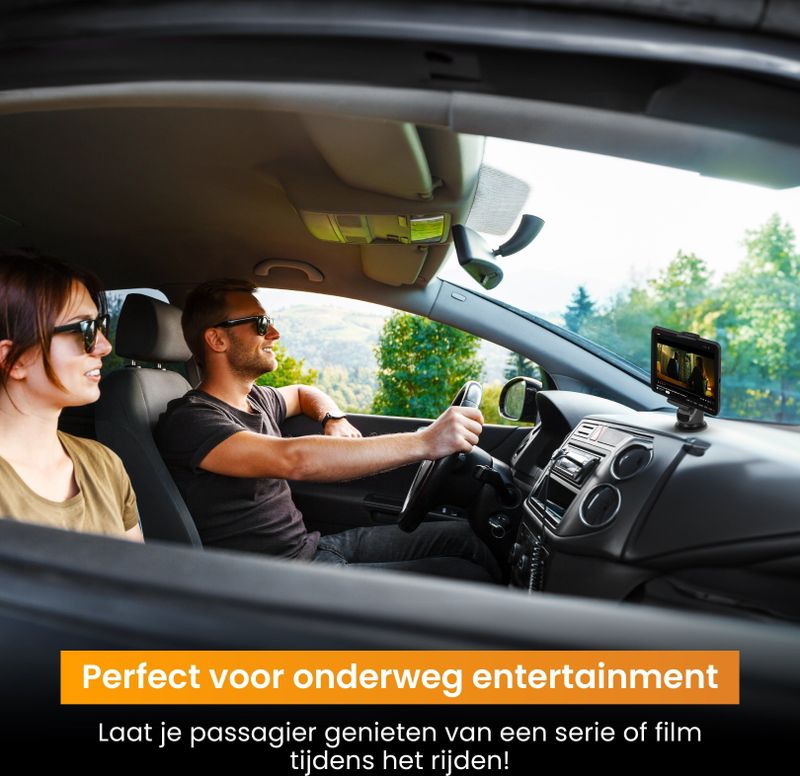 R2B - Ede - Tablet- en Telefoonhouder - Dashboardpad - Raam en Dashboard
