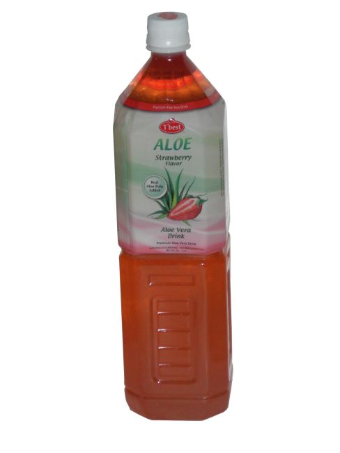 T'Best Aloe Vera Drink met Aardbeiensmaak 1500ml