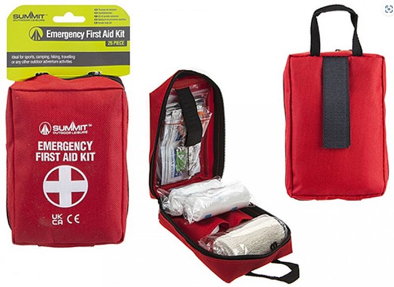 Erste Hilfe / Notfall SET 12-teilig in Nylontasche