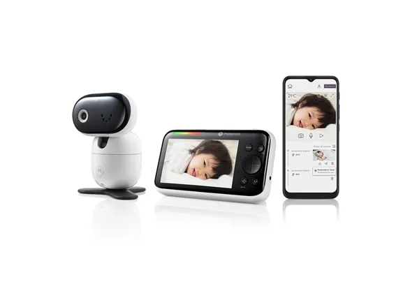 Motorola PIP1610, 300 m, Wi-Fi, Kamera, Hvid, 12,7 cm (5