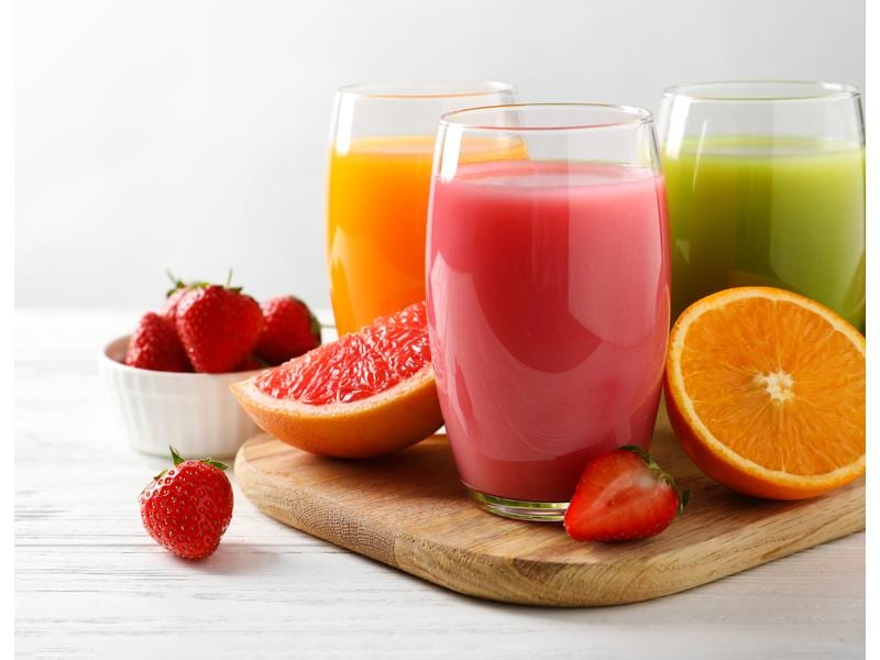 Trisa Entsafter Pure Juice Grau/Silber Saftpresse