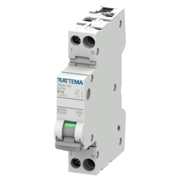 Attema Installatieautomaat 1P N 16A B-kar AT90200