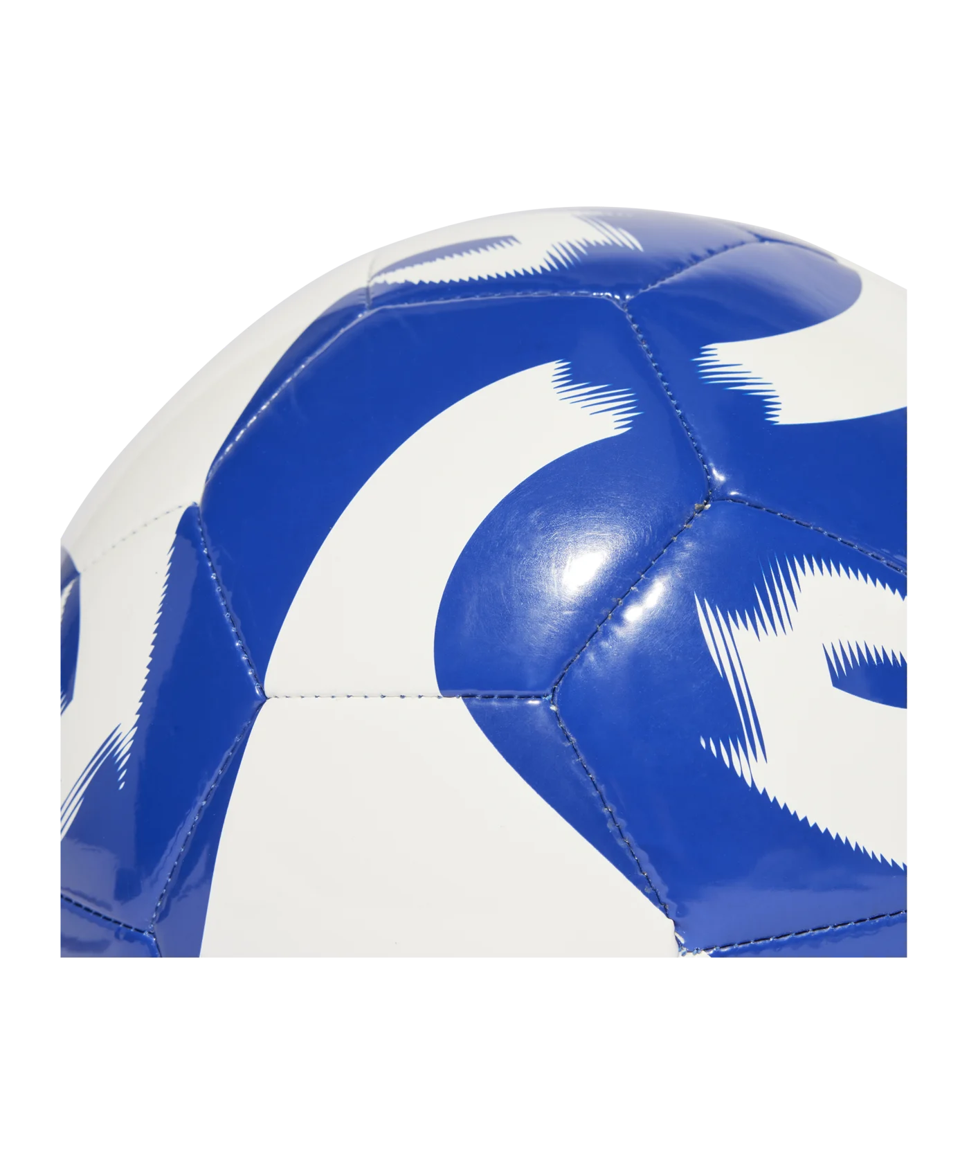 adidas Tiro Club Trainingsball Weiss Blau