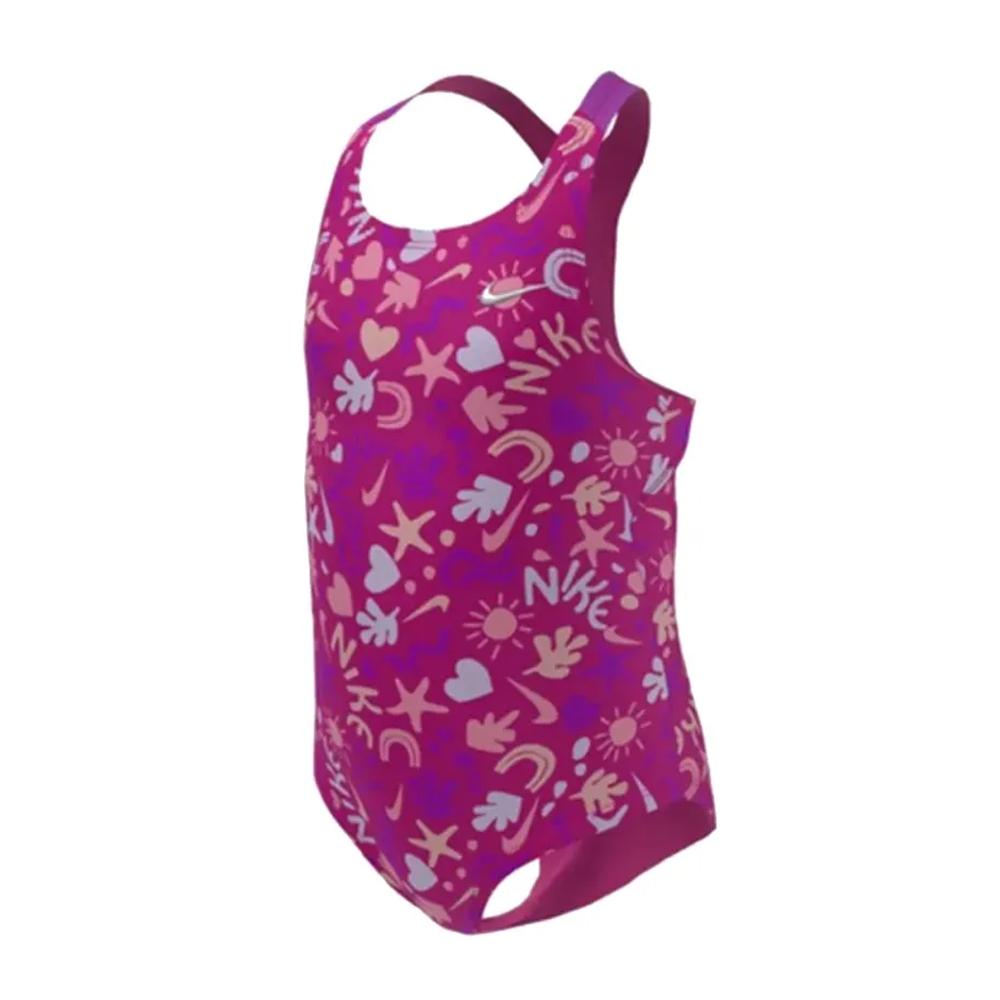 Nike Maillot de bain Rouge/Violet Fille Nike Racerback