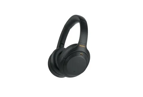 Sony WH-1000XM4 - Hovedtelefoner med mik. - fuld størrelse - Bluetooth - trådløs, kablet - NFC - aktiv støjfjerning - 3,5 mm jackstik - sort