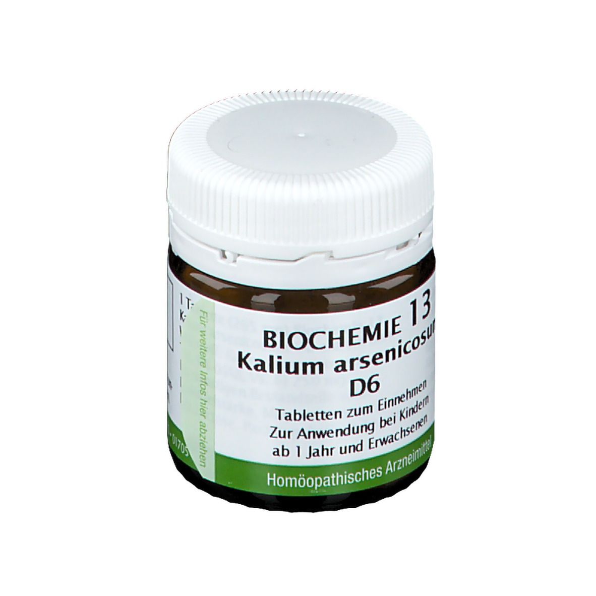 Bombastus Biochemie 13 Kalium arsenicosum D 6 Tabletten