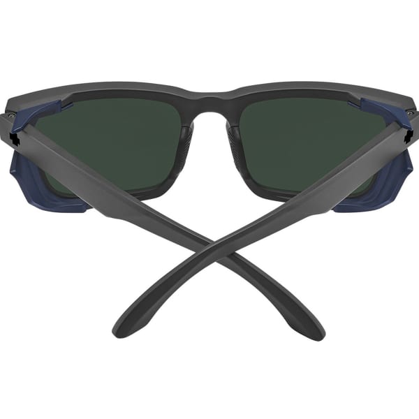 Lunette de soleil lifestyle SPY HELM TECH MATTE DARK GRAY HAPPY GRAY GREEN POLAR DARK BLUE SPECTRA MIRROR
