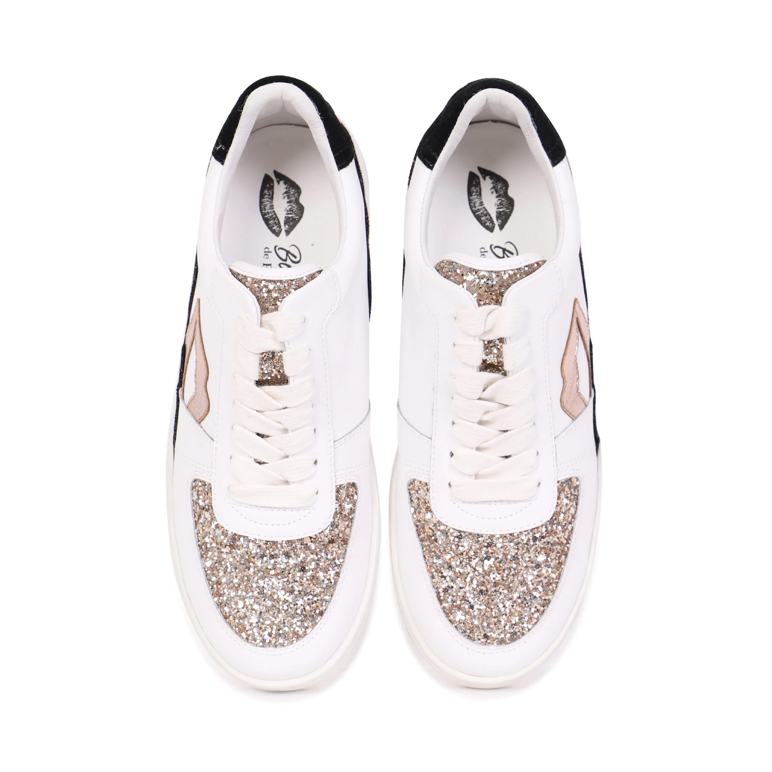 LOULOU - Sneakers en cuir | Doré