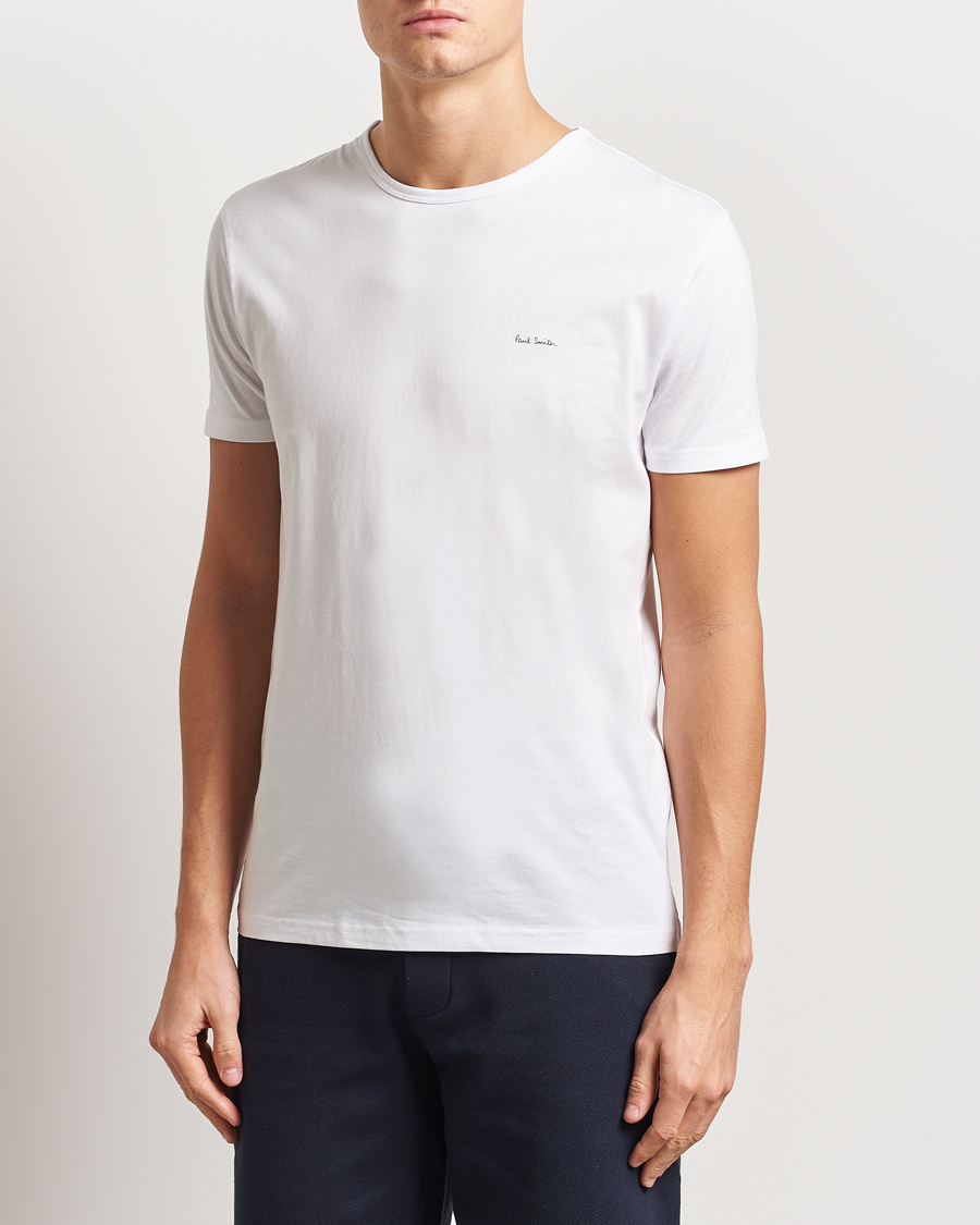 Paul Smith 3-Pack Crew Neck T-Shirt White