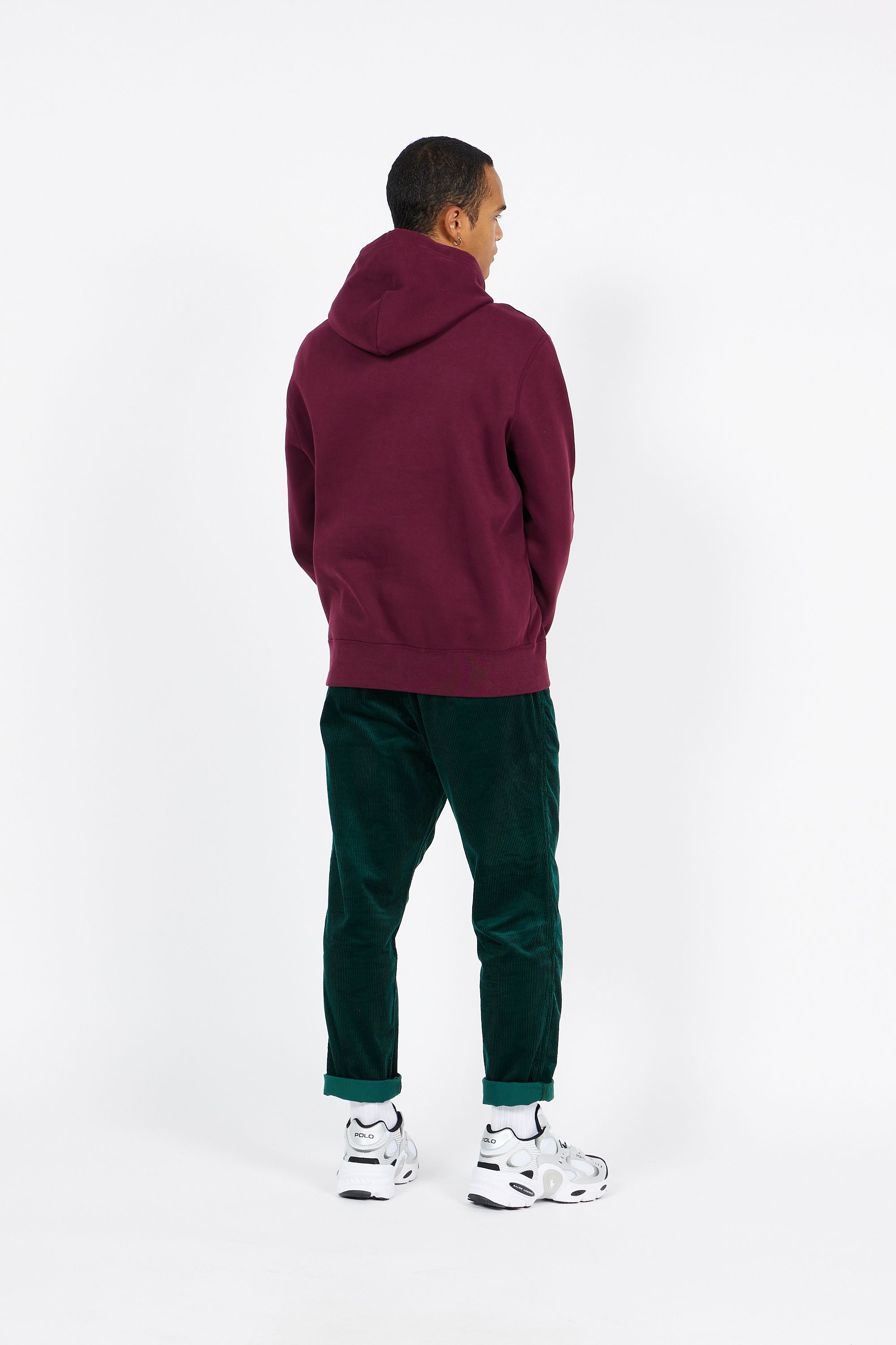 POLO RALPH LAUREN hoodie The RL Fleece Hoodie Rouge