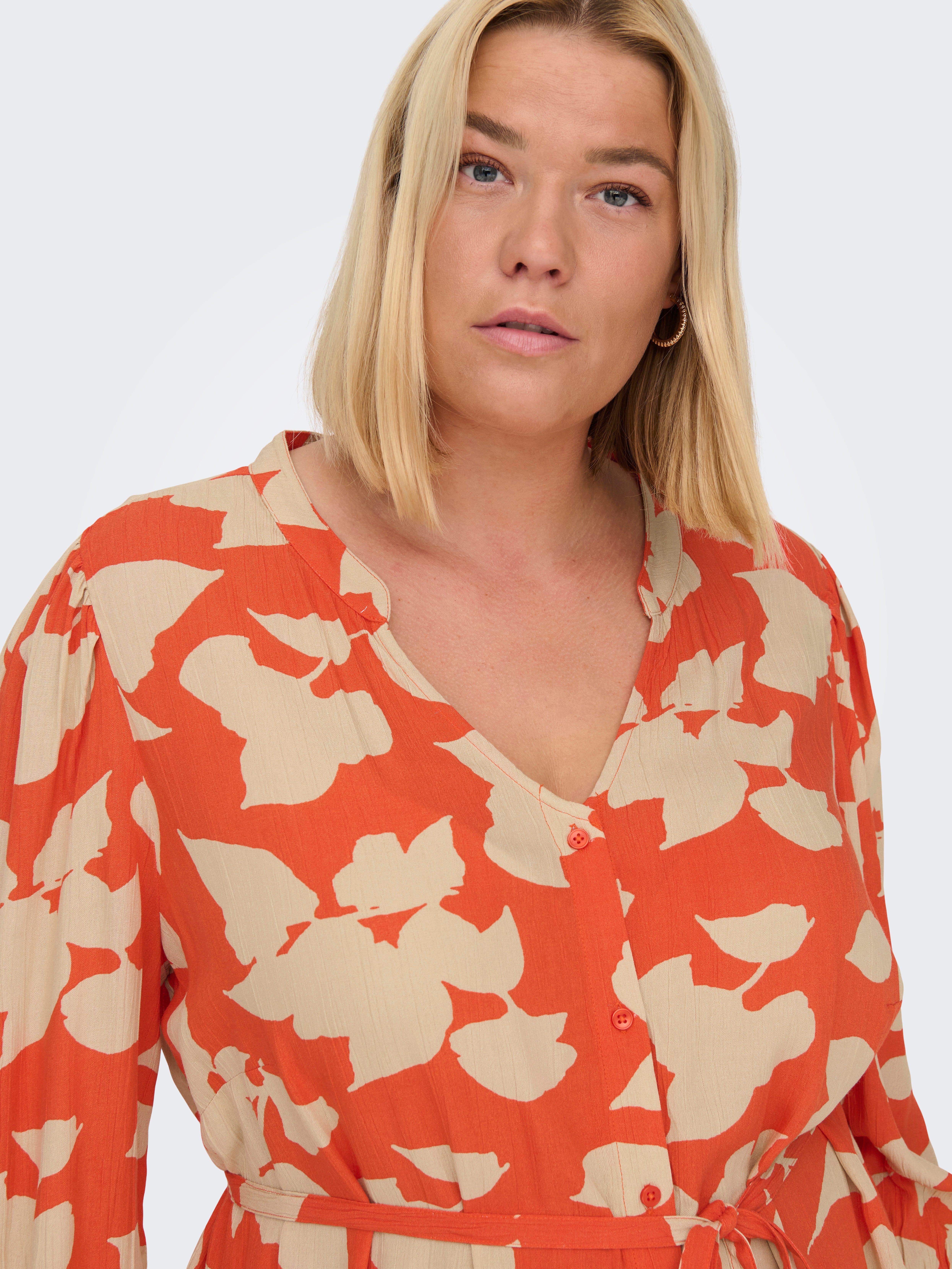 CAREMERSON Midikleid Tigerlily