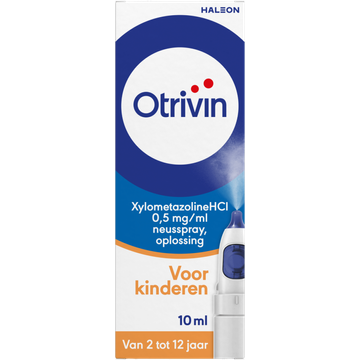 Otrivin Voor kinderen 0,5 mg/ml neusspray 10 ml
