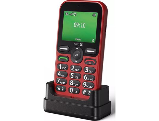 DORO - Téléphone mobile Leva E10 rouge