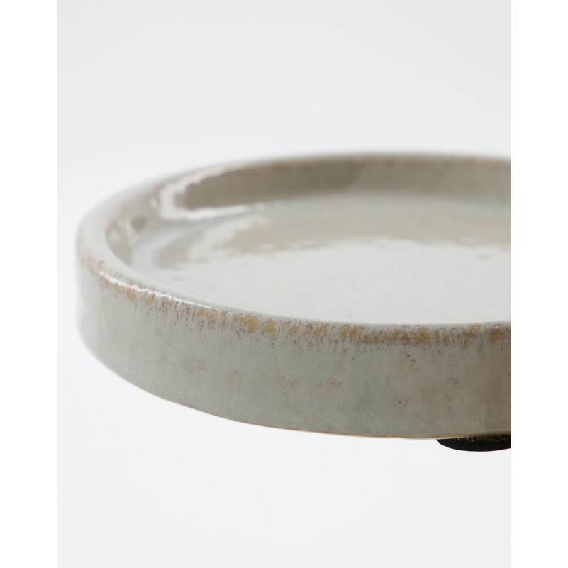Meraki Soap Dish Datura Shellish Grey 2 x 12,5 cm