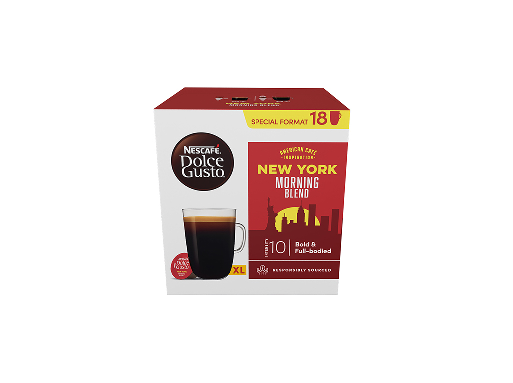 CÁPSULAS DOLCE GUSTO AMERICANO NEW YORK 18UN