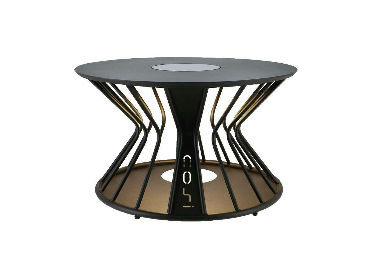 Cosi Fires Cosilumia Ø 70 cm verlichte loungetafel - Black