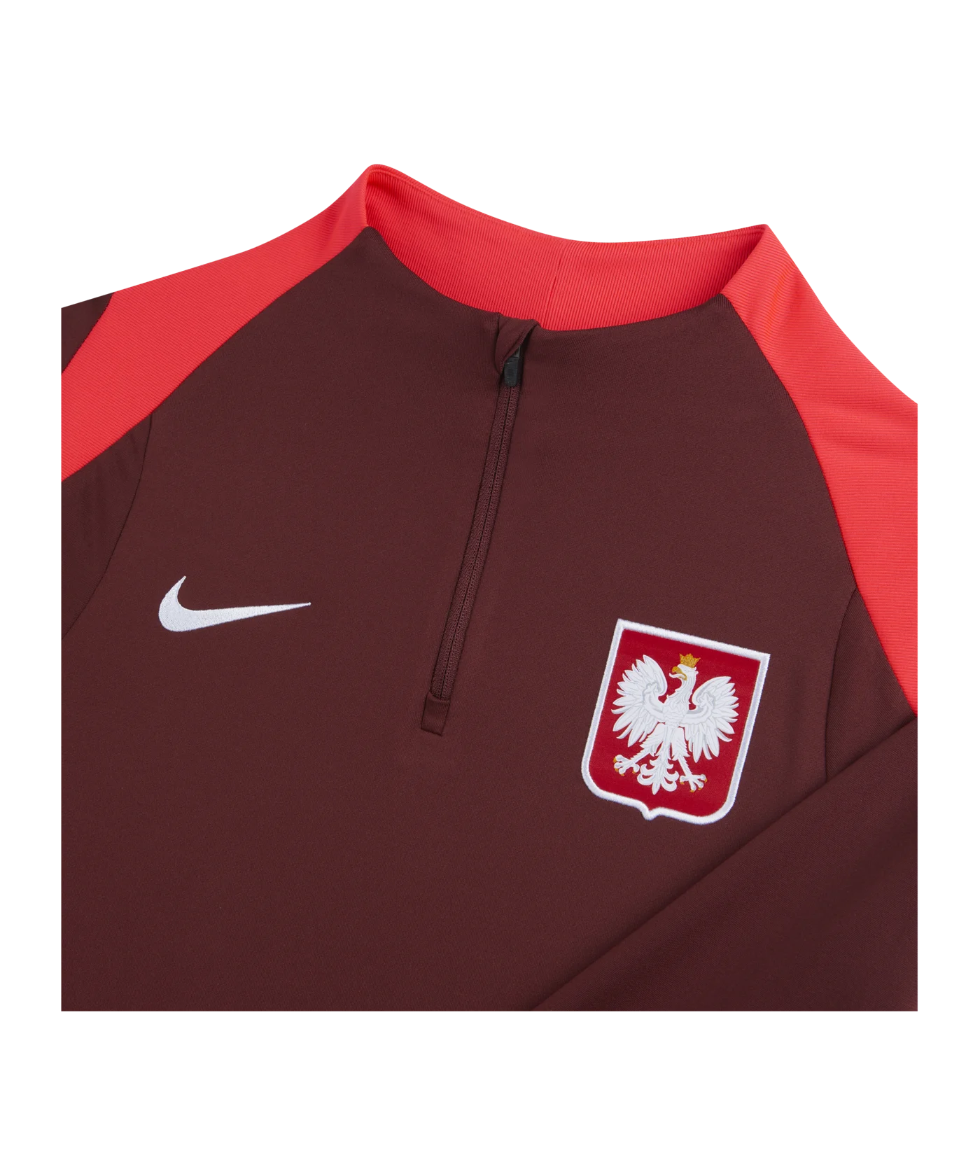 Nike Poland Strike Drill tracksuit shirt EM 2024 red white F678