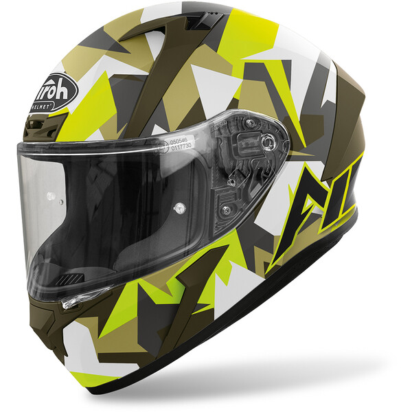 Airoh - Casque Valor Army Vert Mat / Blanc / Kaki