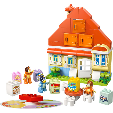 LEGO DUPLO Bluey: Blueys families hus med huskespil 10459