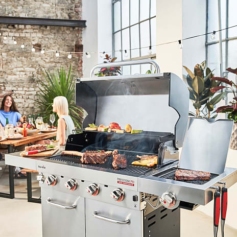 Char-Broil Professional Pro 4 gasgrill - stål
