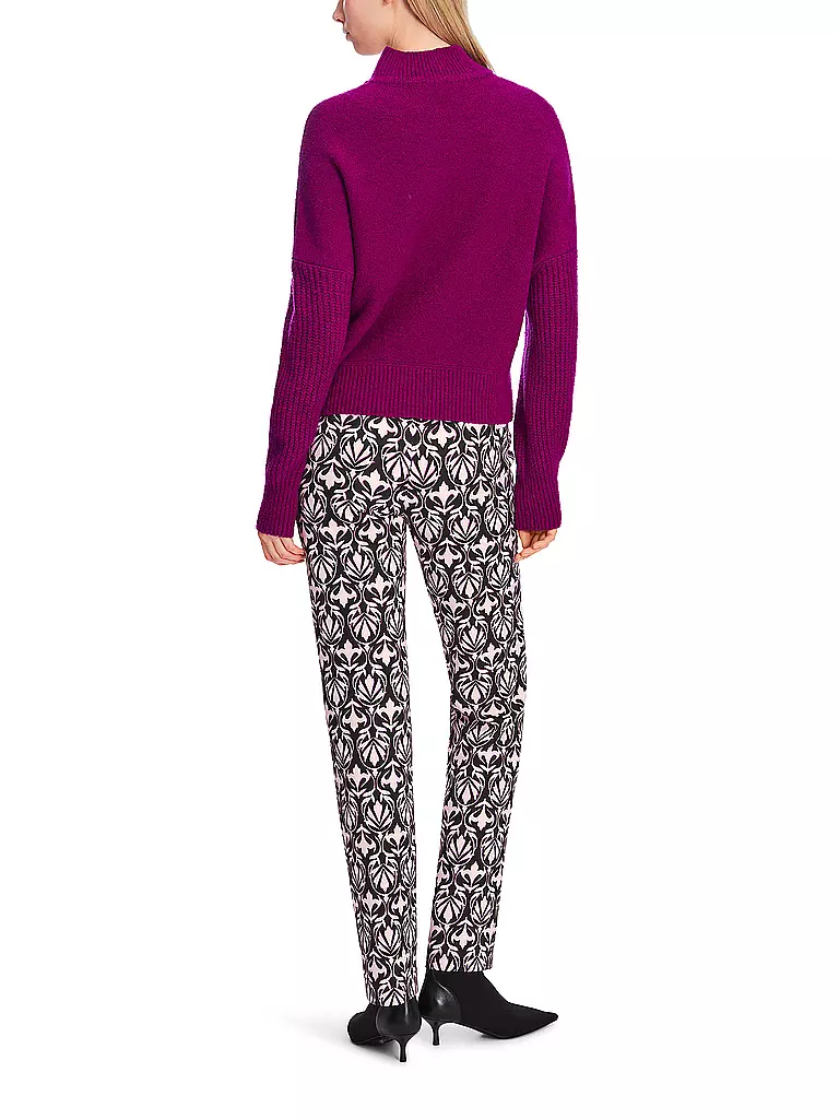 MARC CAIN Rollkragenpullover beere