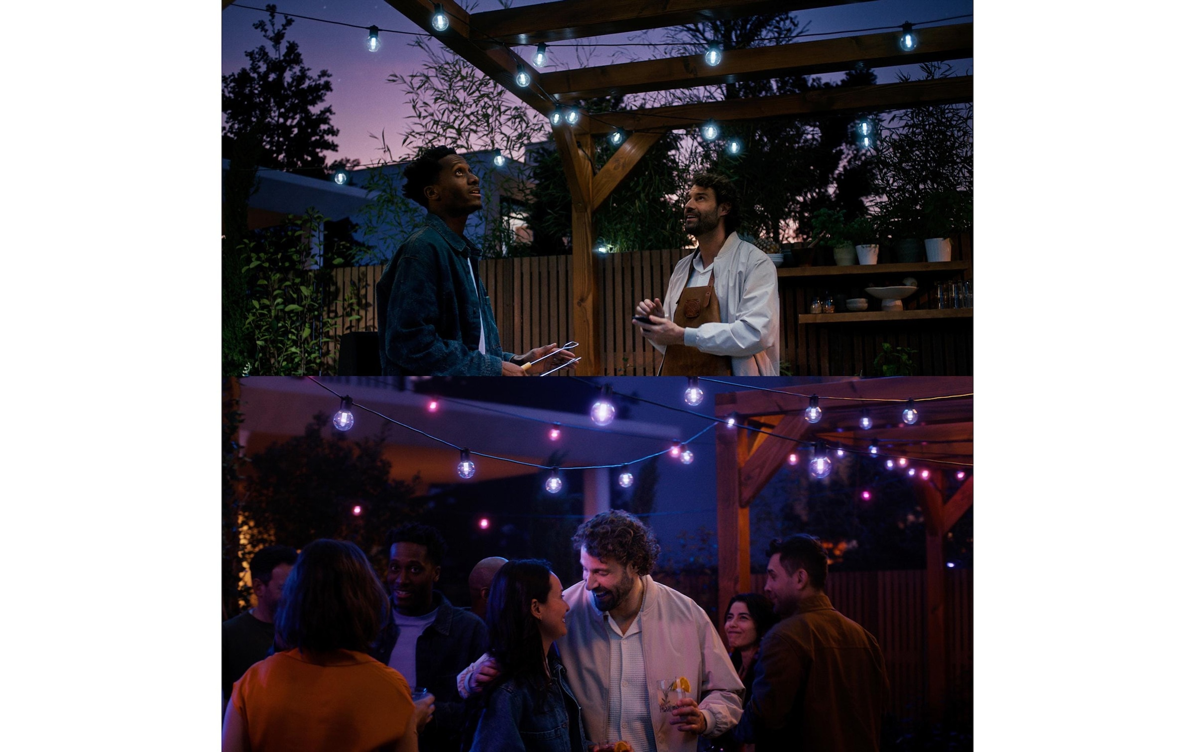 Philips Hue LED-Lichterkette »Festavia Globe Outdoor 14 m CH«