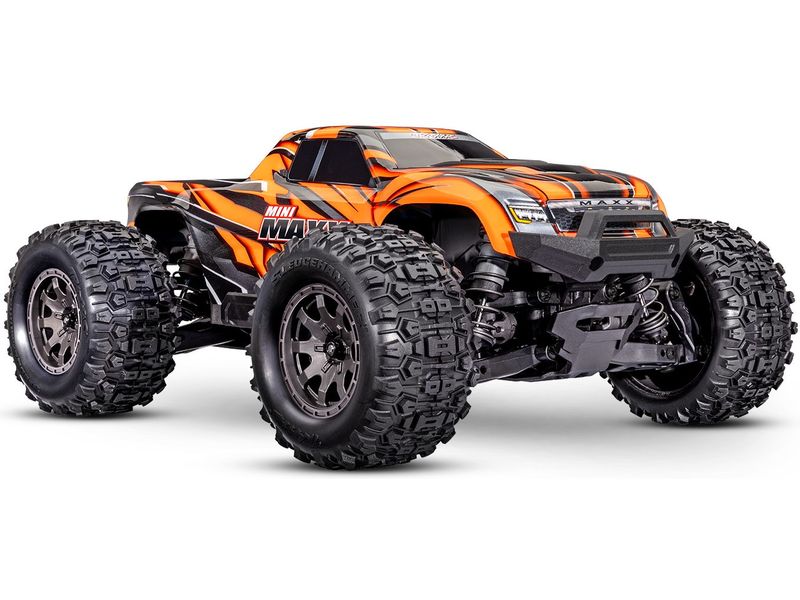 Traxxas Monster Truck Mini Maxx BL-2s Orange RTR 1:16 Monster Truck Mini MAXX 4WD