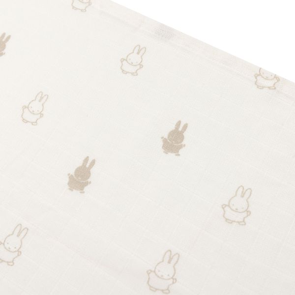 Jollein Multidoek Happy Miffy 70 x 70 cm 3-Pack