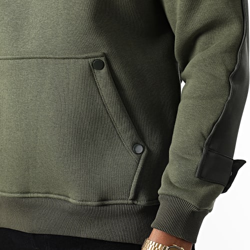 Sweat Capuche OTS-6 Vert Kaki