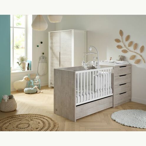 Tiroir sur roulette pour Lit combiné LOFT Bois - SAUTHON