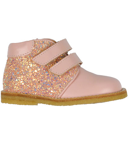 Angulus Schuhe - Rosa m. Glitzer