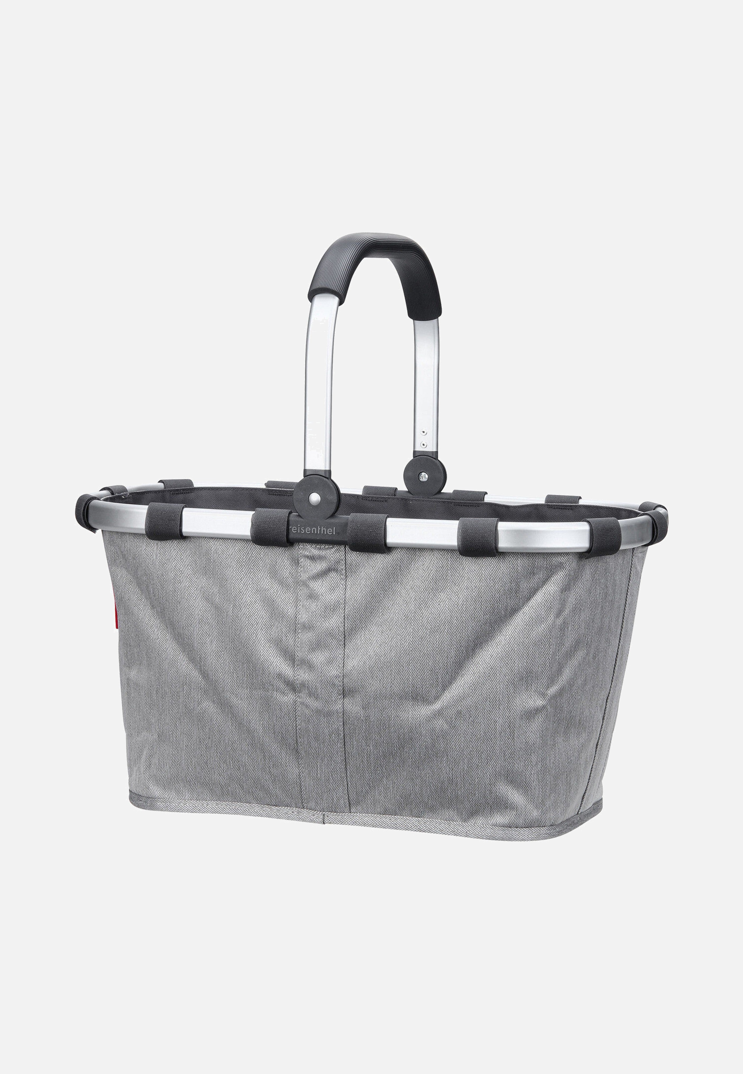 carrybag Herringbone Grey - Einkaufskorb