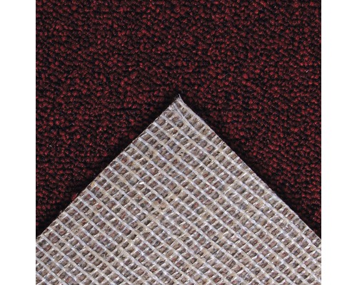Tapijt, lussenpool, Massimo rood, 400 cm breed (per meter verkocht)
