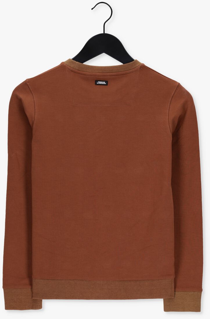 INDIAN BLUE JEANS cognac indian blue jeans trui crewneck indn