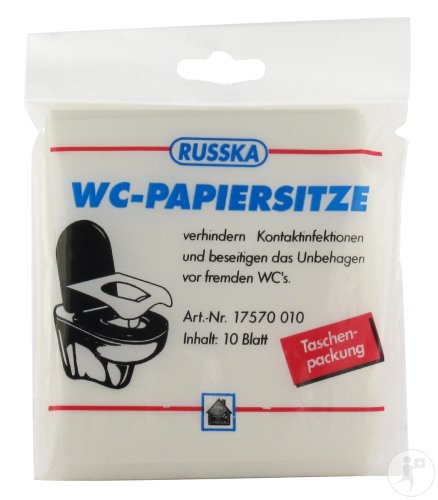 Aca Protège-Cuvette En Papier 10 Pièces