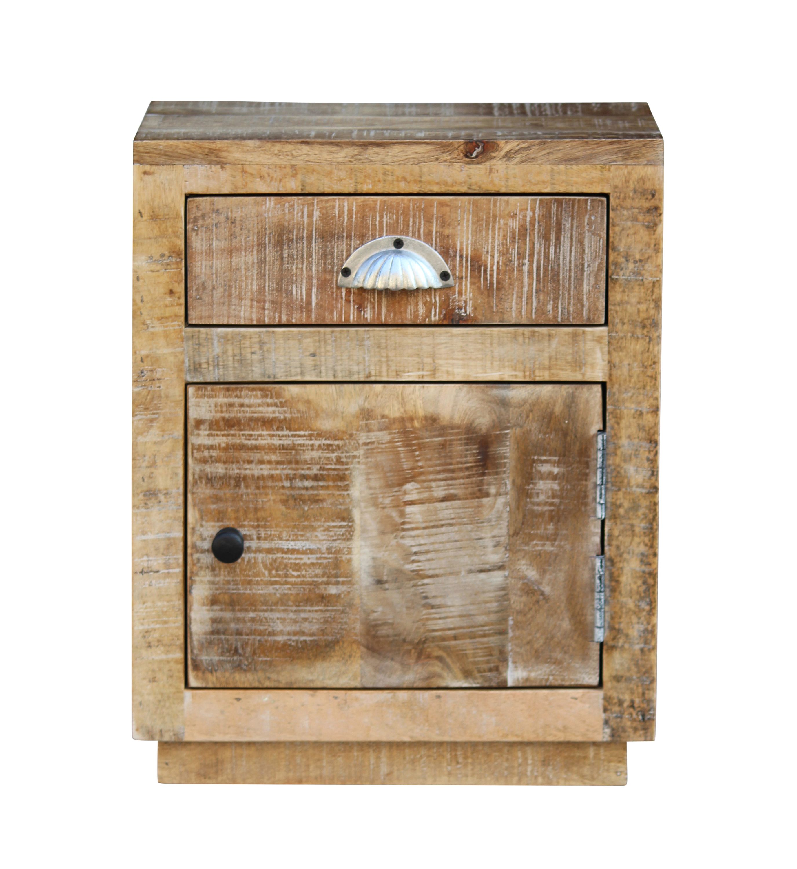 Nachttisch Holz Vintage SHEERAN 40 x 50 cm