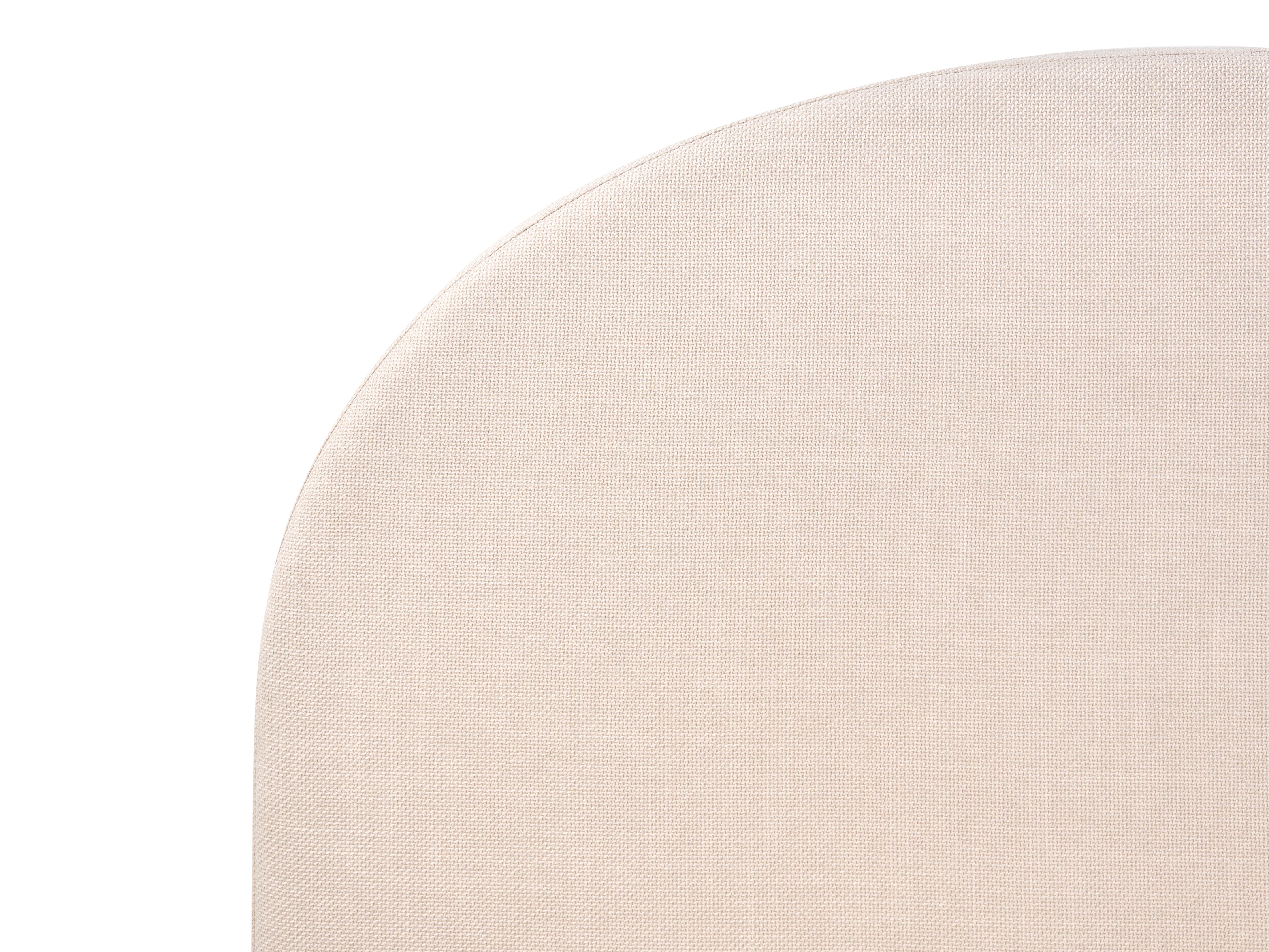 Bed Stof VAUCLUSE 160 x 200 cm Lichtbeige