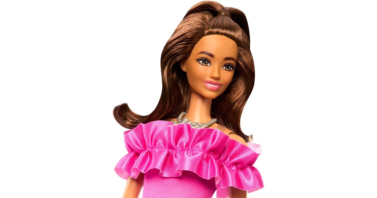 BarbieFashionistas #217 -  Pink dress Pop  (65e verjaardag)