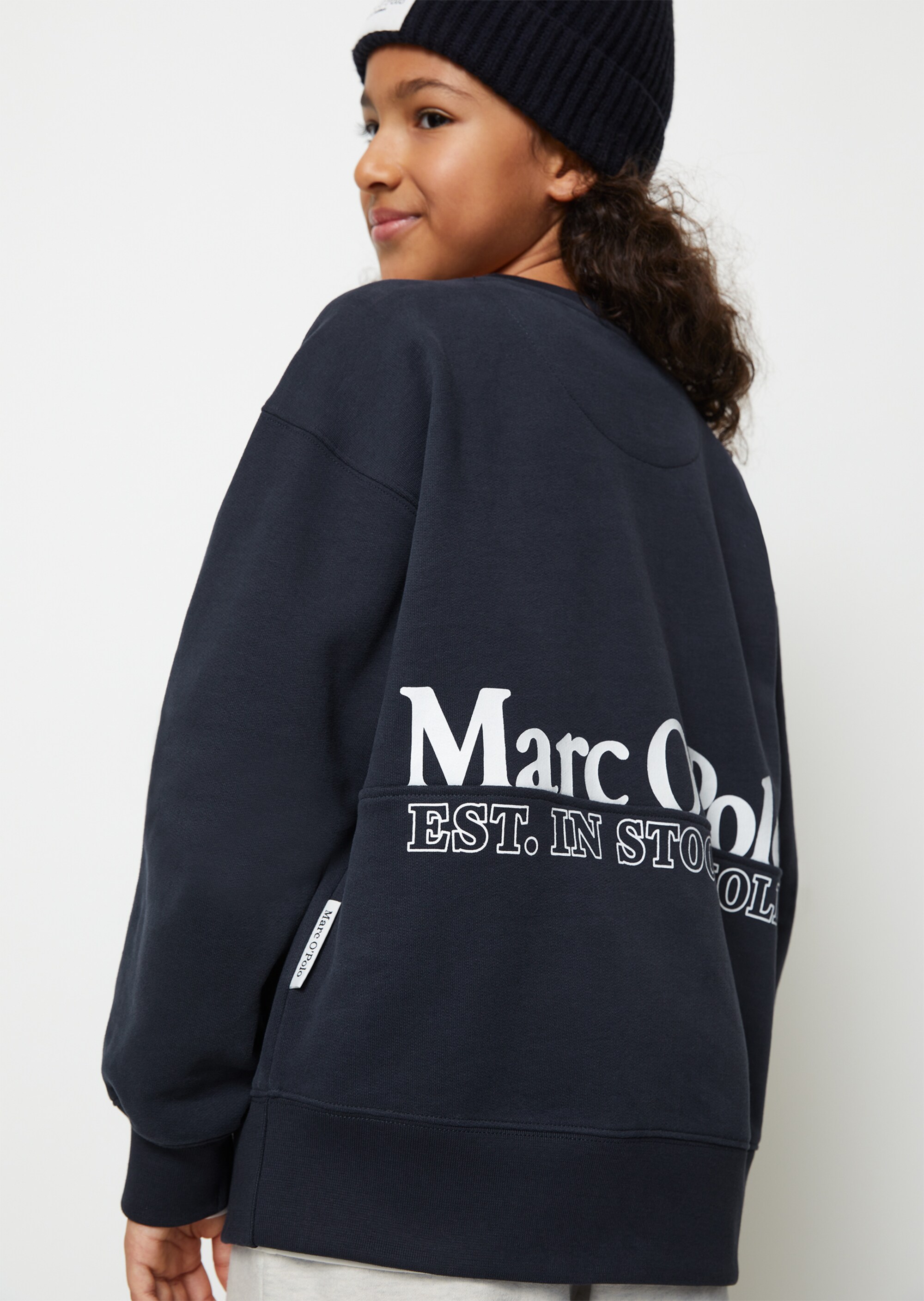 TEENS-GIRLS Sweatshirt mit Logo auf der Rückseite