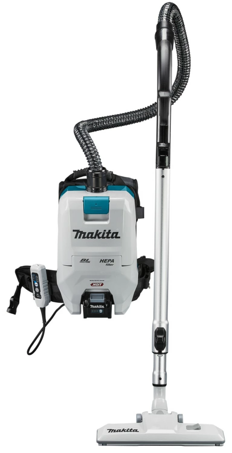 Makita VC008GM201 40V Max Li-Ion accu rugstofzuiger set (2x 4,0Ah) - 180mbar