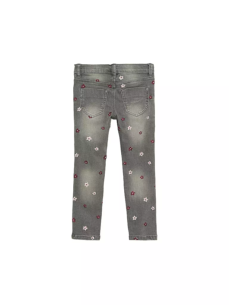 S.OLIVER Mädchen Jeans Skinny Fit grau