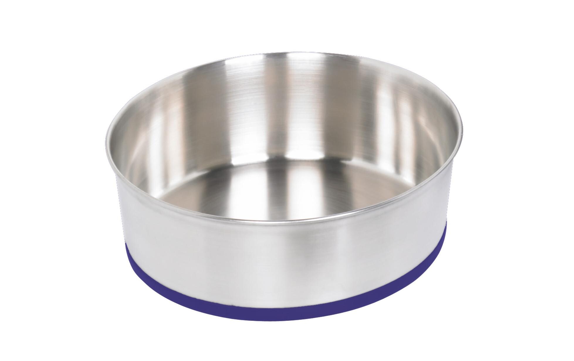 Edelstahlnapf Heavy 0.95 l, 17 cm, rutschfestRutschfester Futter- oder Wassernapf