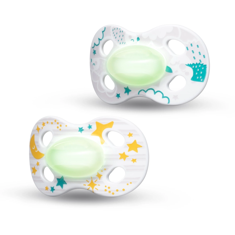 Medela Baby Nachtschnuller 0-6 Monate, 2 Stk.