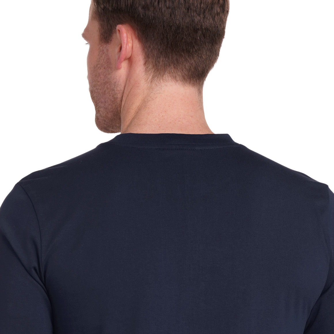 VanVaan Herren T-Shirt mit großem Print dunkelblau