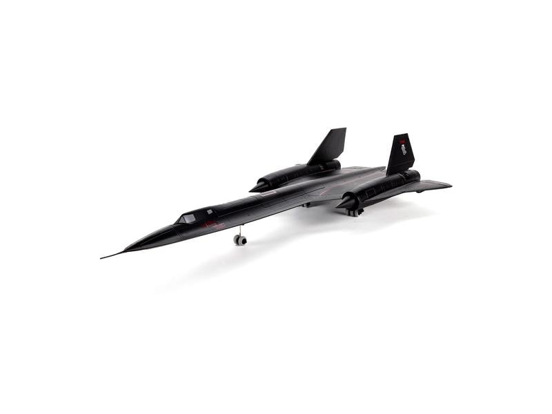 E-flite Impeller Jet SR-71 Blackbird Twin 40 mm EDF BNF Bas Zwei Motoriger Lockheed Martin SR-71 Impeller Jet mit Spektrum Technik