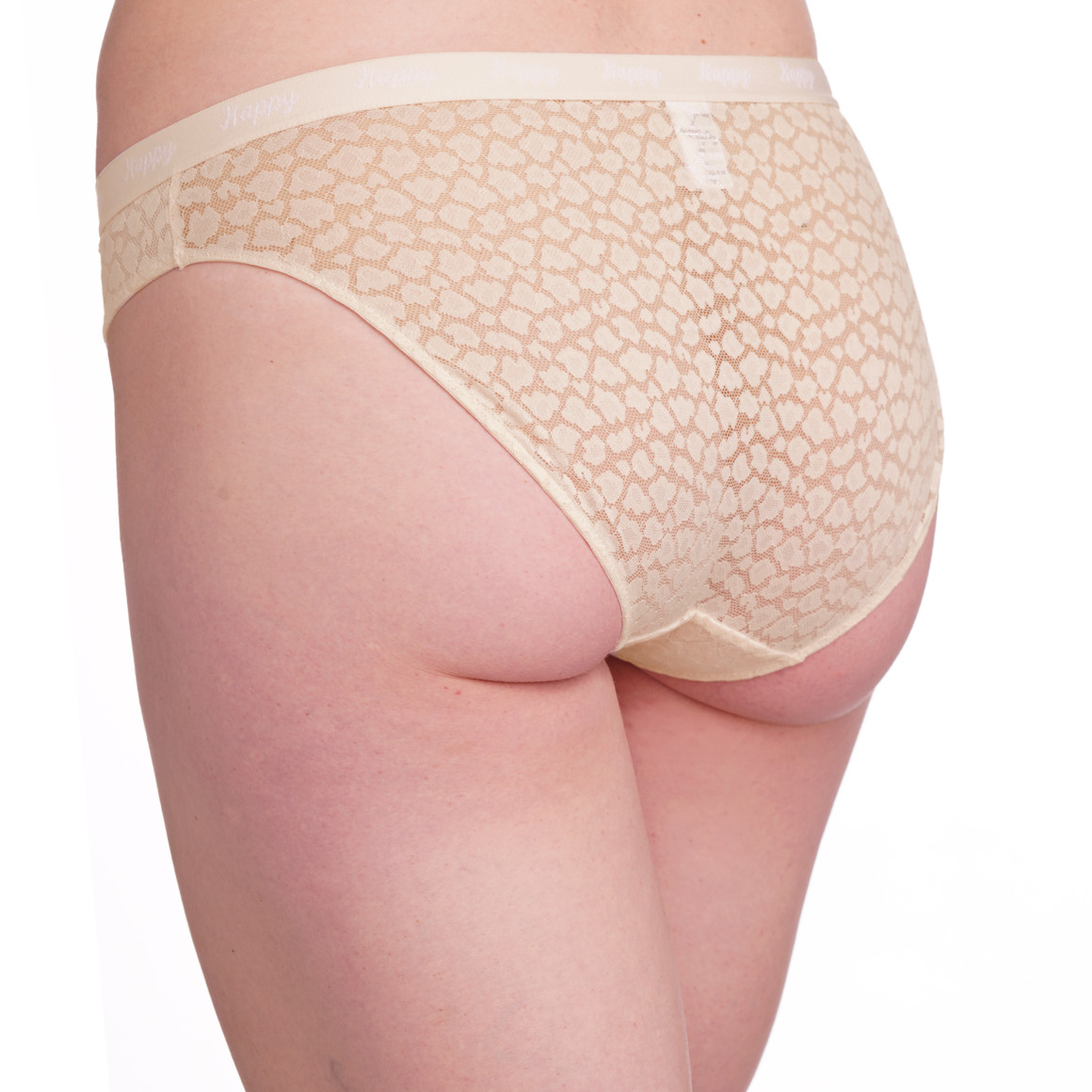Gina Benotti Damen Slip aus Mesh zartrosa