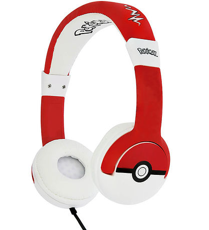 OTL H?retelefoner - Pokemon - On-Ear Junior - Pokeball - R?d/Hvi